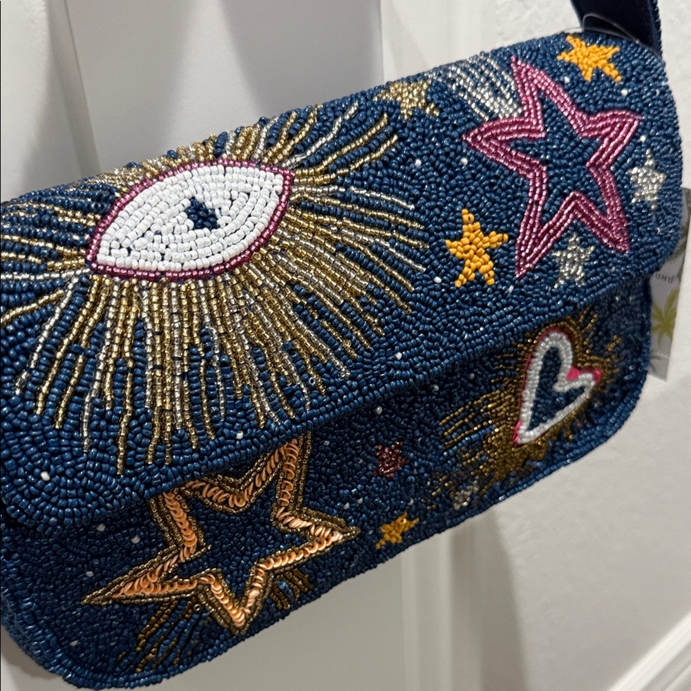 Celestial Spark Beaded Shoulder Bag - NWT NWT - image 5